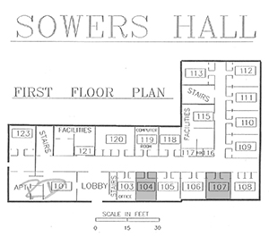 Sowers 1st floor plan